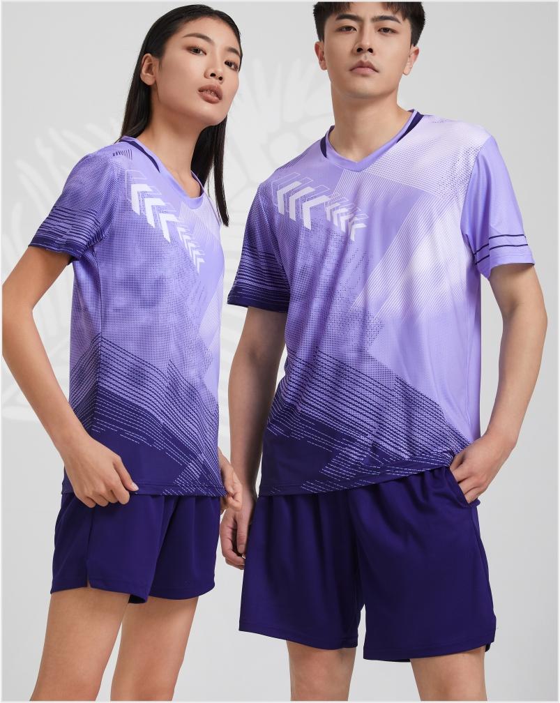 7907A men table tennis, badminton and volleyball tops, 7907B women and children clothing