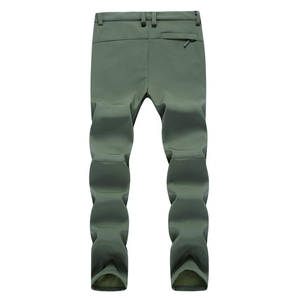 F1017 Soft Shell Plus Velvet Windproof Waterproof Warm Combat Pants Unisex