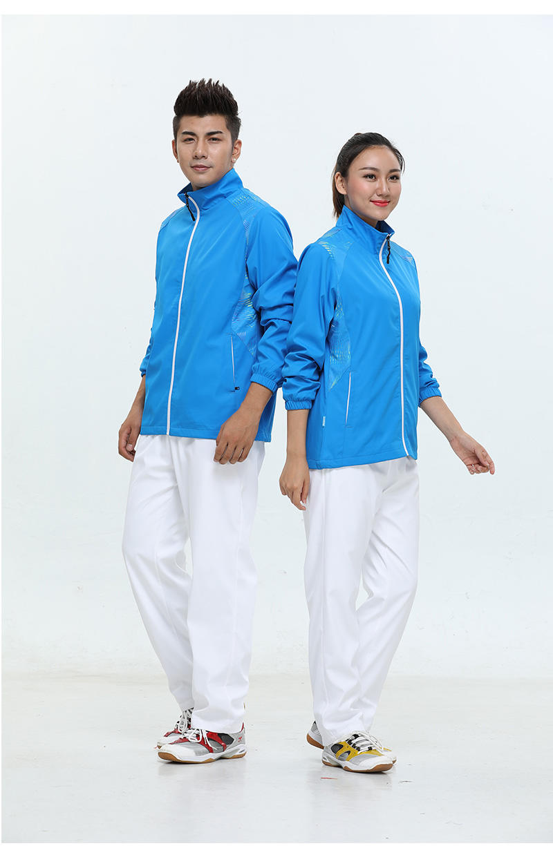 986091# top, 976291# trousers Men woven sports suit