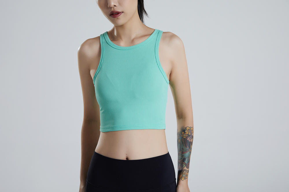 2107 Yoga Sports Vest Single Top (without bra)