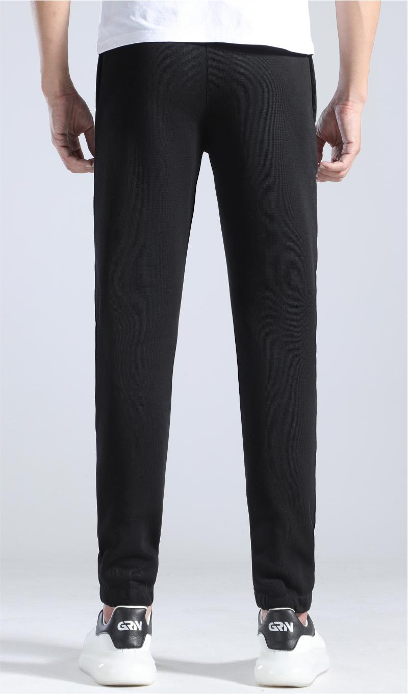 721802# Xinjiang cotton knitted ankle trousers 350g