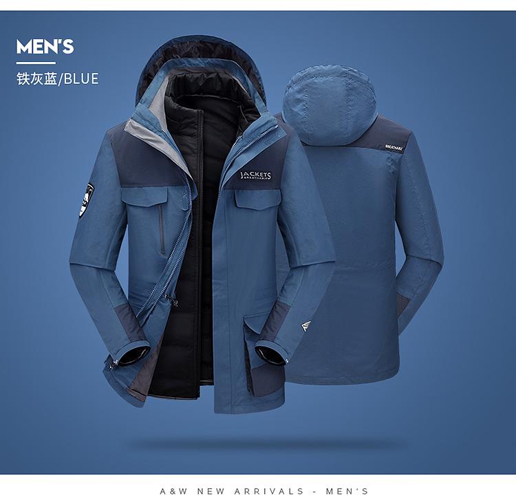 [2024 New Outdoor] 1903 Colorblock Couple Heat-sealed Jacket