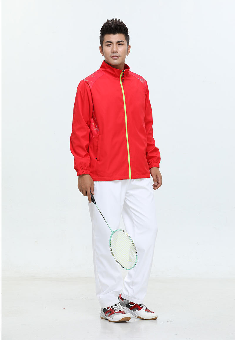 986091# top, 976291# trousers Men woven sports suit