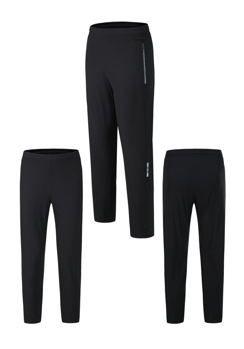 706383# Knitted stretch running trousers