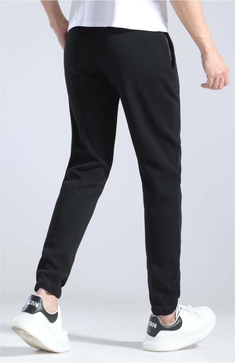 721802# Xinjiang cotton knitted ankle trousers 350g