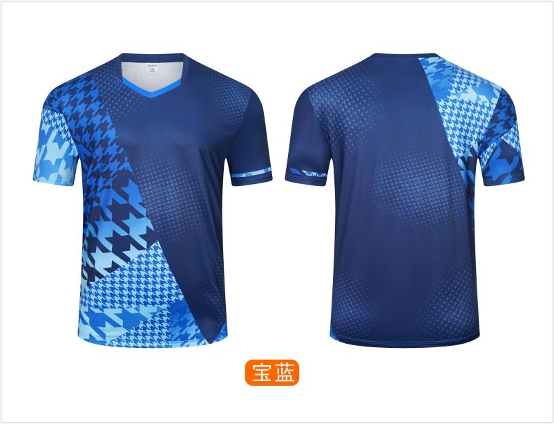 7902A men table tennis, badminton and volleyball tops, 7902B women and children clothing