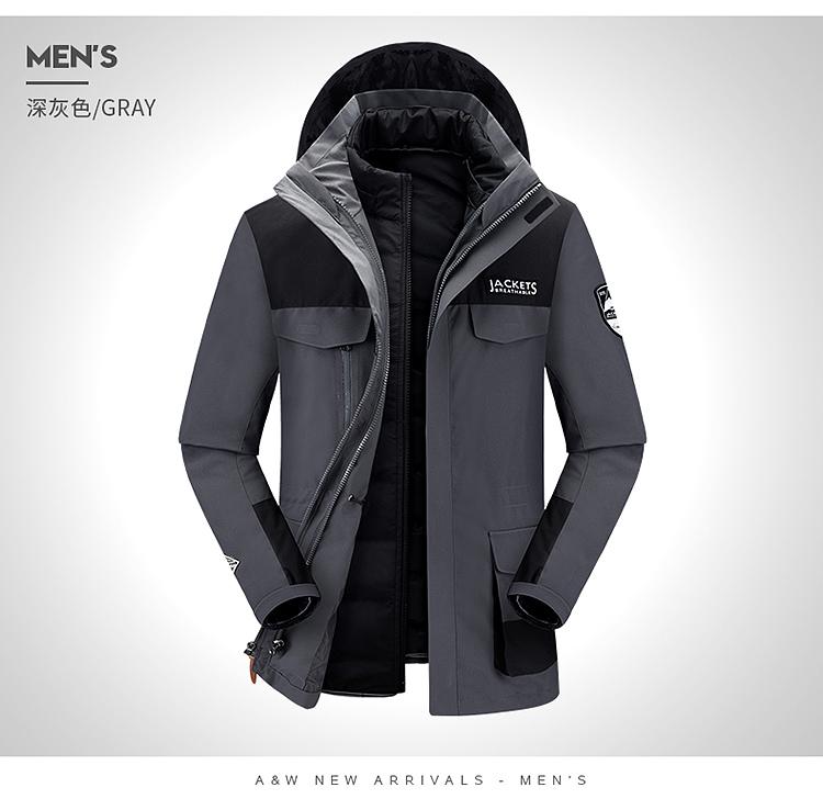 [2024 New Outdoor] 1903 Colorblock Couple Heat-sealed Jacket