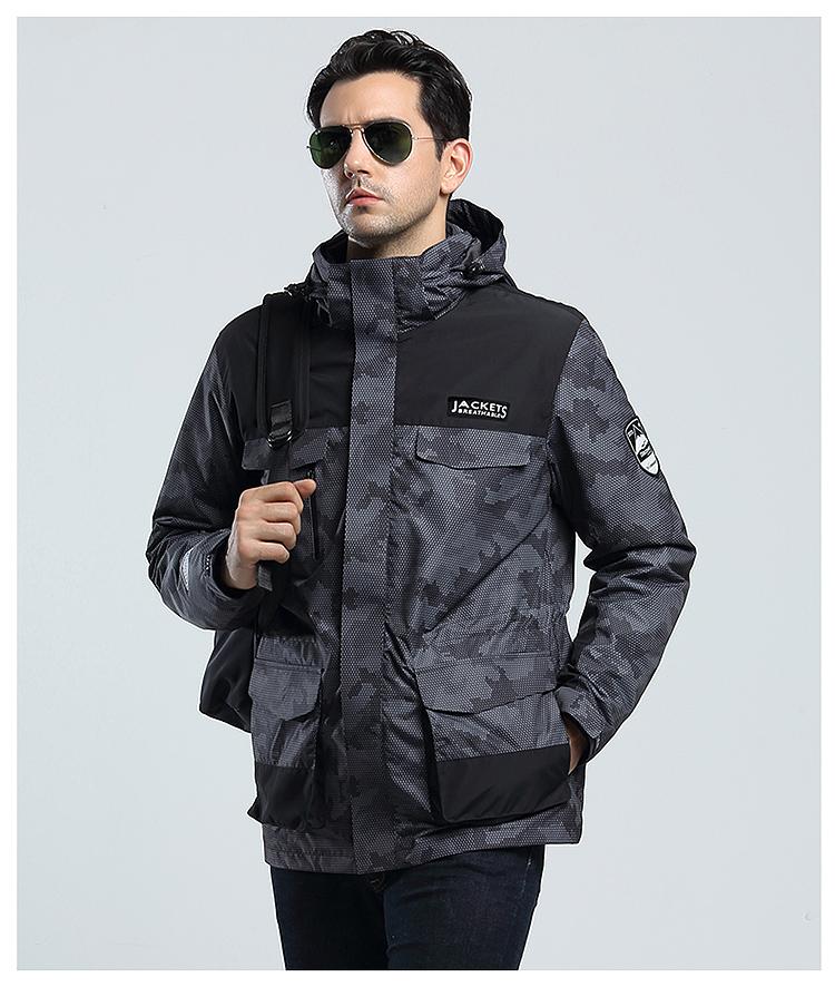 [2024 New Outdoor] 1903 Colorblock Couple Heat-sealed Jacket