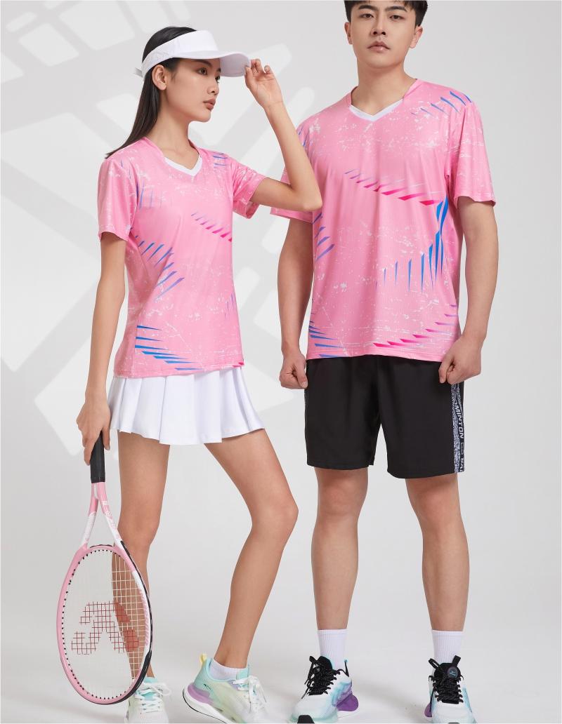 7905A men table tennis, badminton and volleyball tops, 7905B women and children clothing