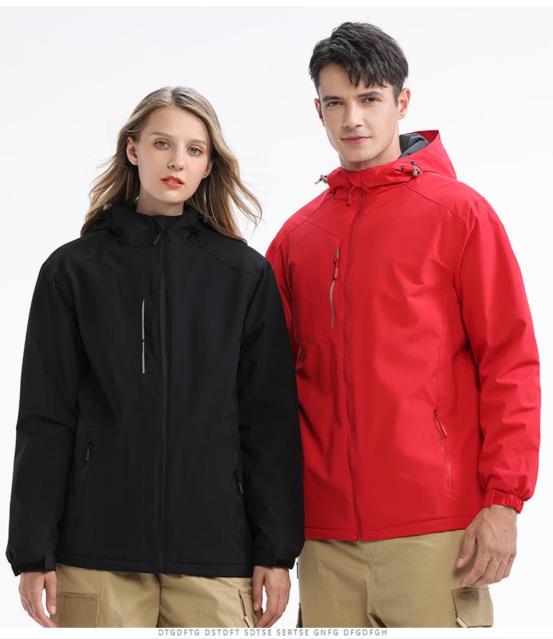 9D11 polar fleece solid color jacket