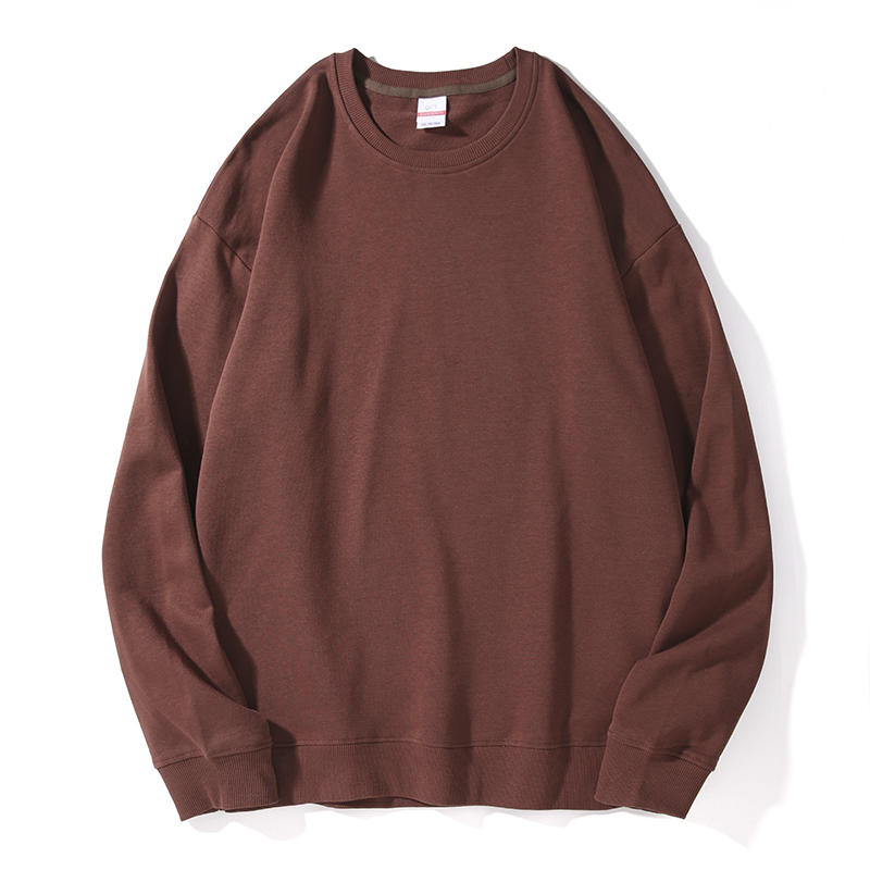 F-027#300g drop shoulder round neck sweatshirt