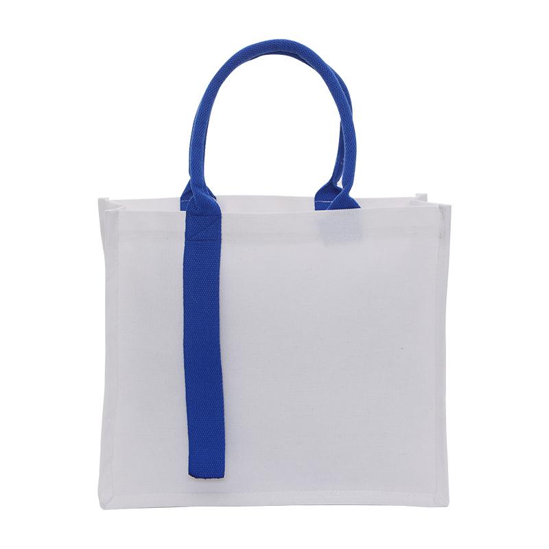 HZ023 Cultural and creative three-dimensional coated ribbon canvas bag