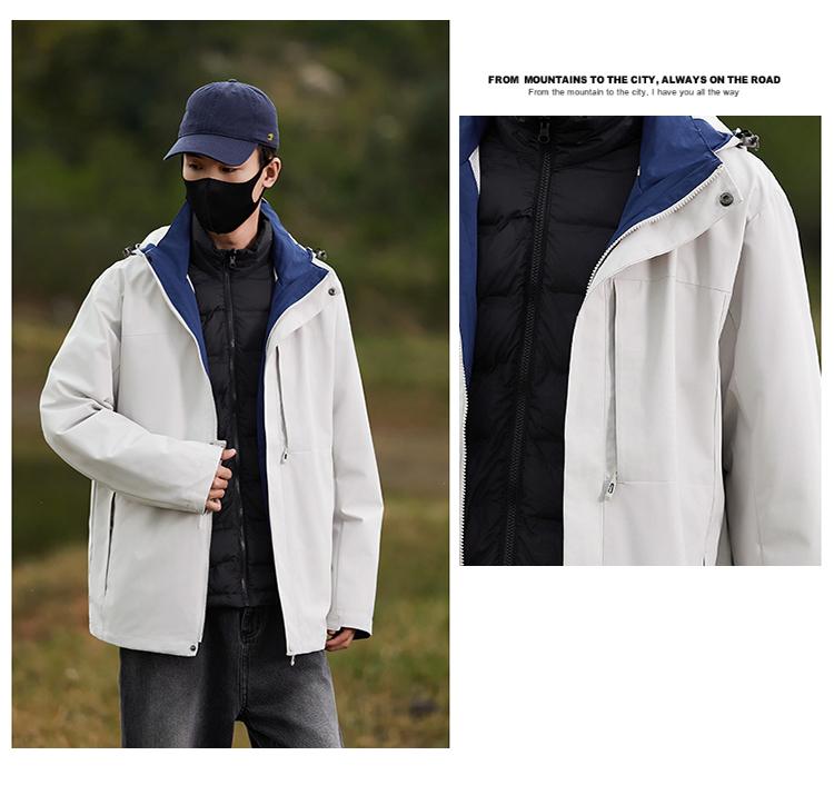 [2024 New Outdoor] 09AS-1 Couple Down/3-in-1 Jacket