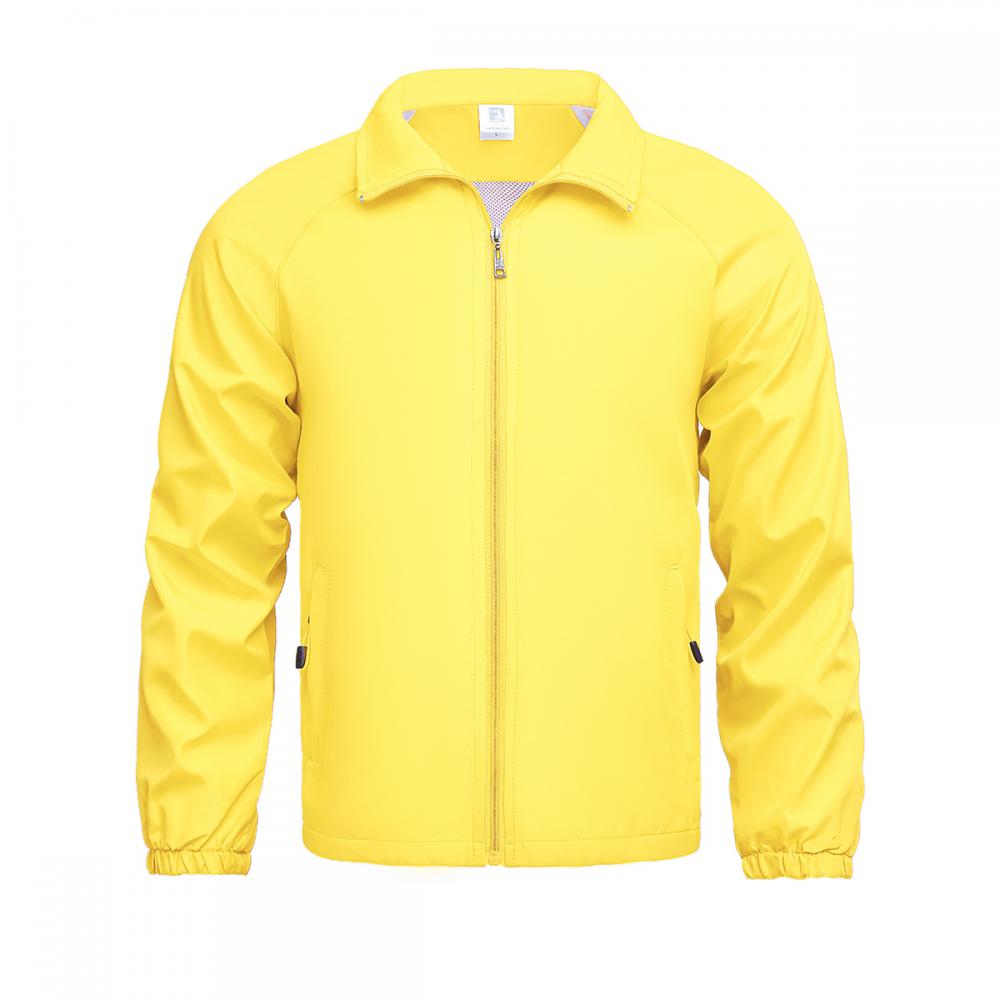 L4003# Double pocket zipper thin windbreaker jacket