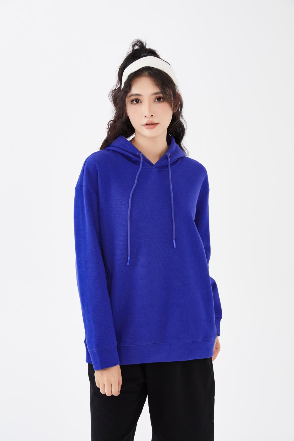 5168# Trendy brand drop shoulder pullover hoodie