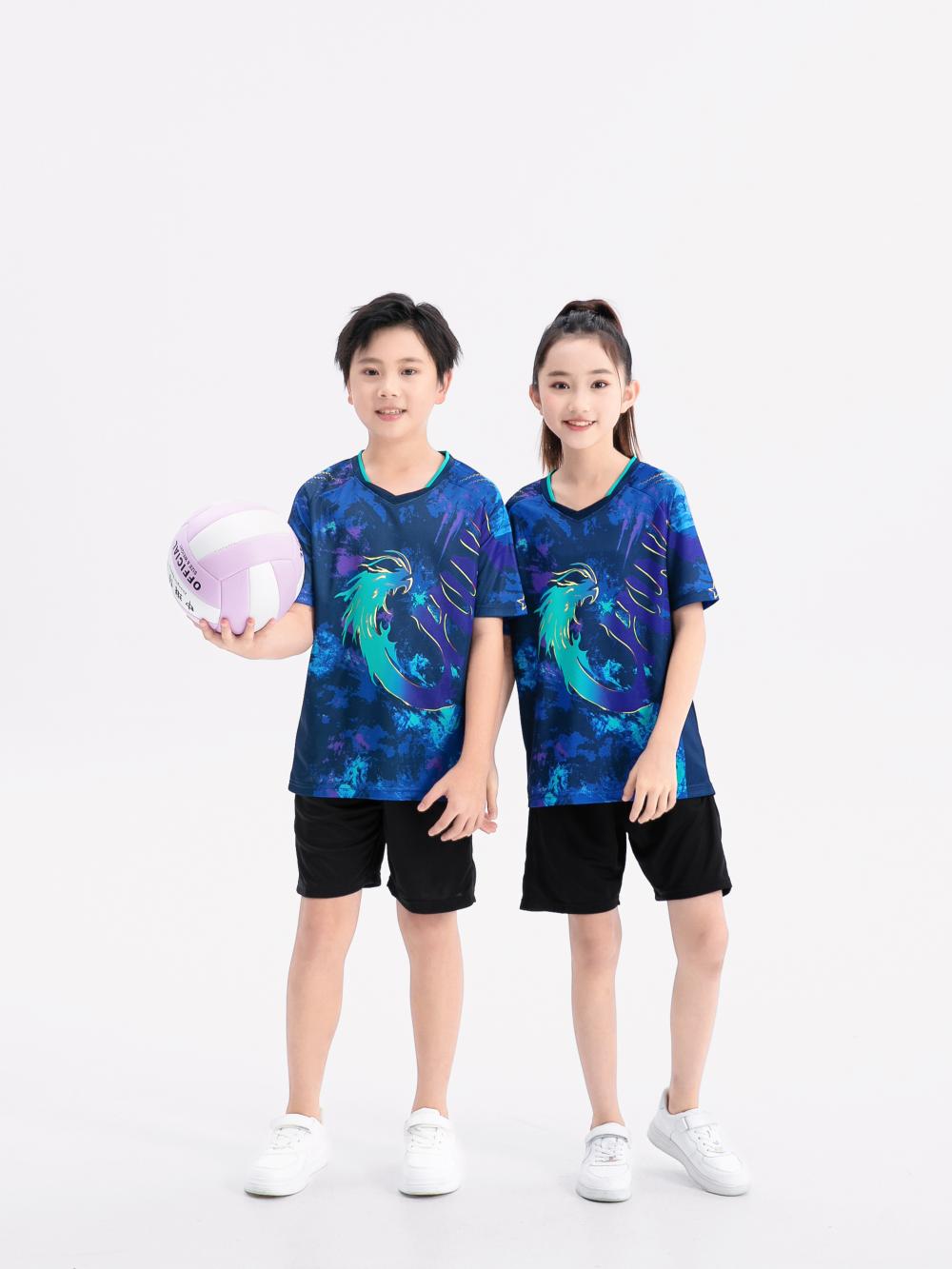 J-2027 Table tennis, badminton and volleyball tops, shorts, suits, Olympic Games uniforms