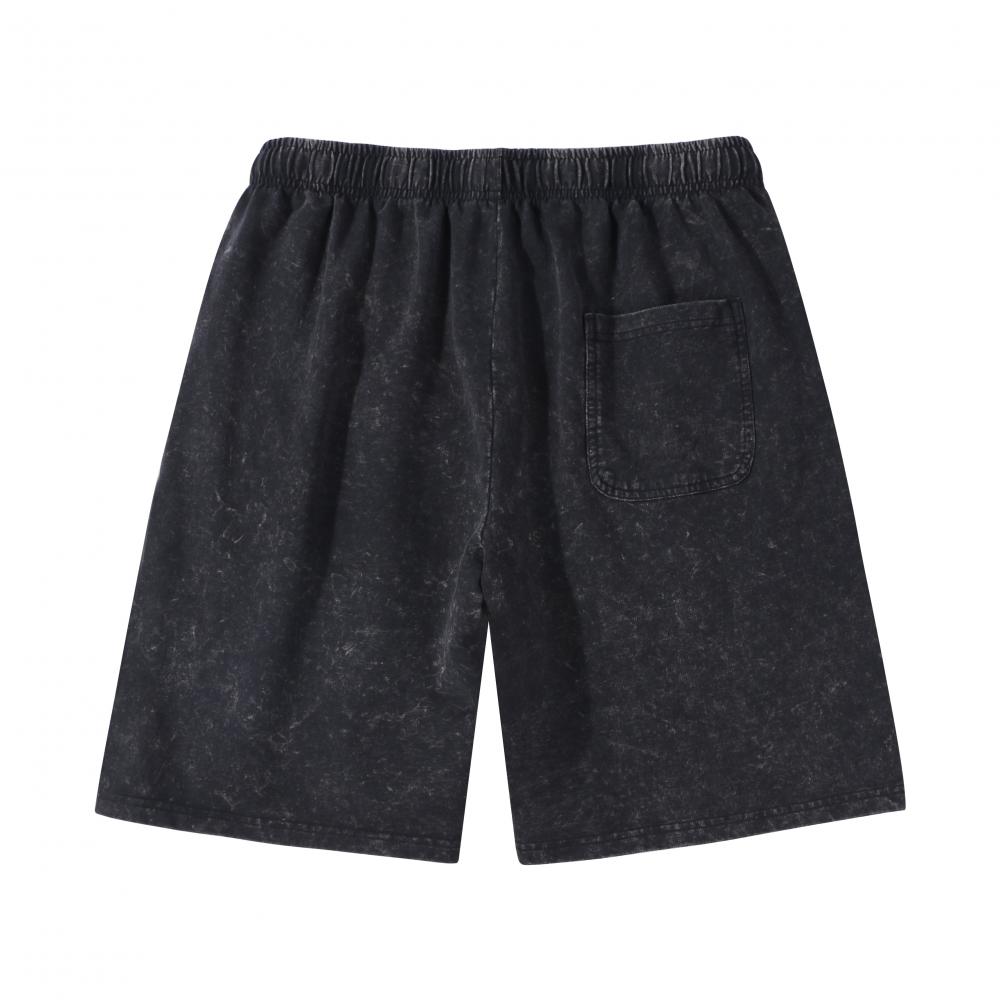 811#290g washed/washed shorts