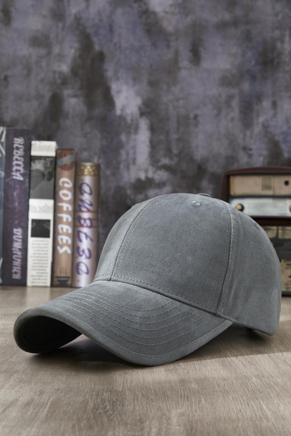 HZ166# Store quality lightly washed and hemmed baseball cap