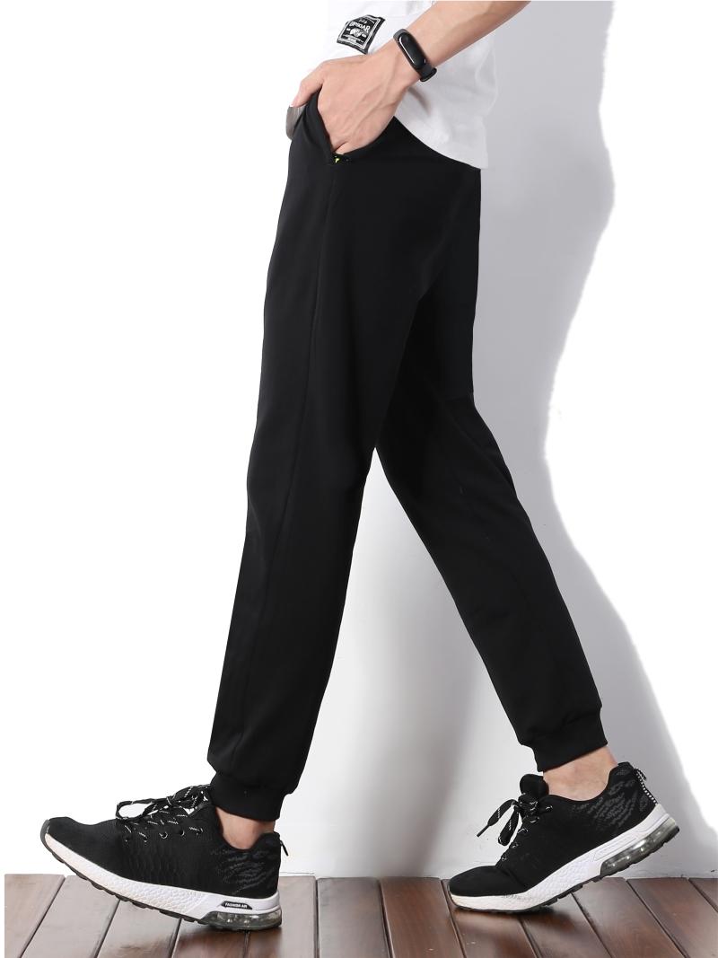 783180# Cotton tapered trousers