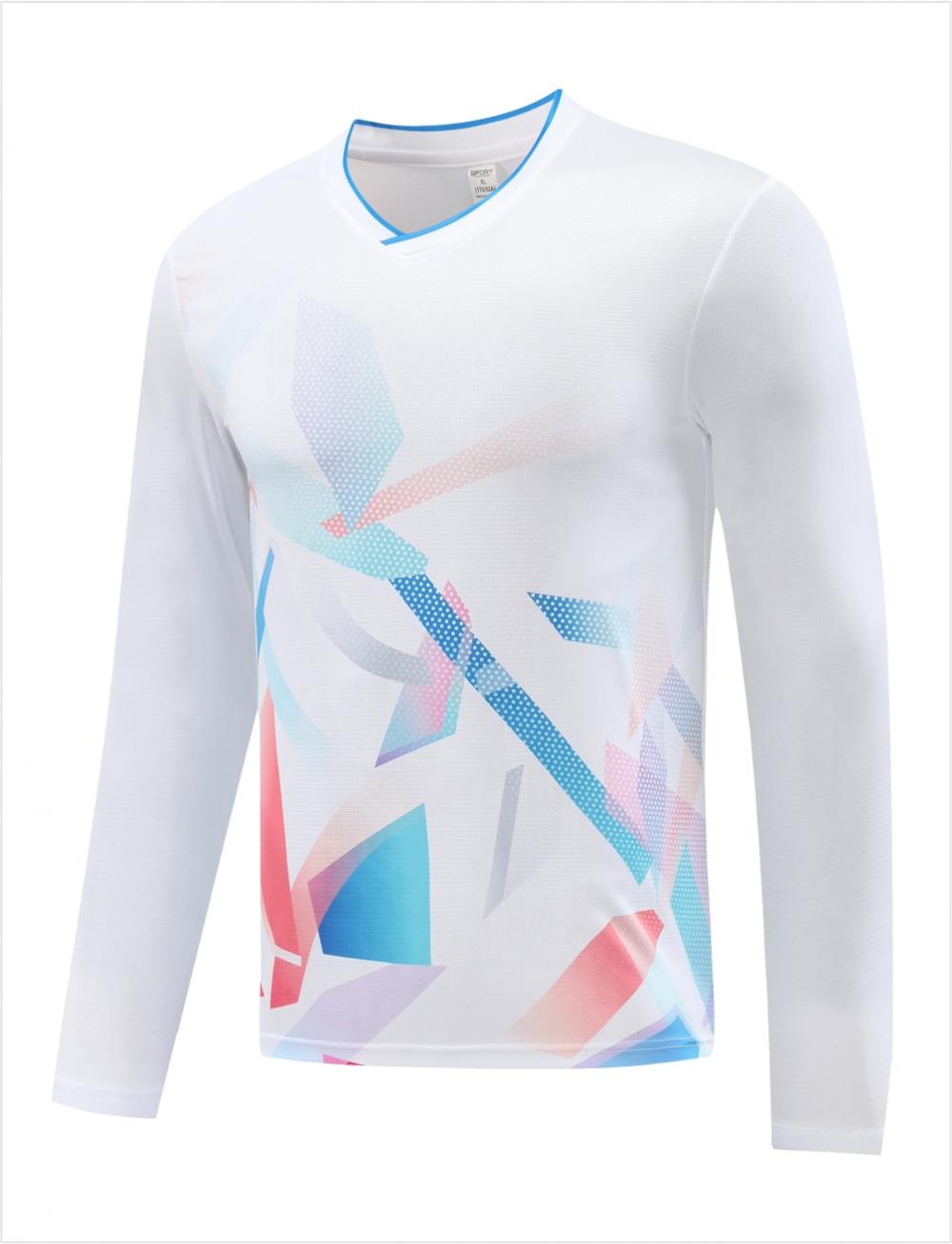 2114# Table tennis badminton volleyball long sleeve shirt