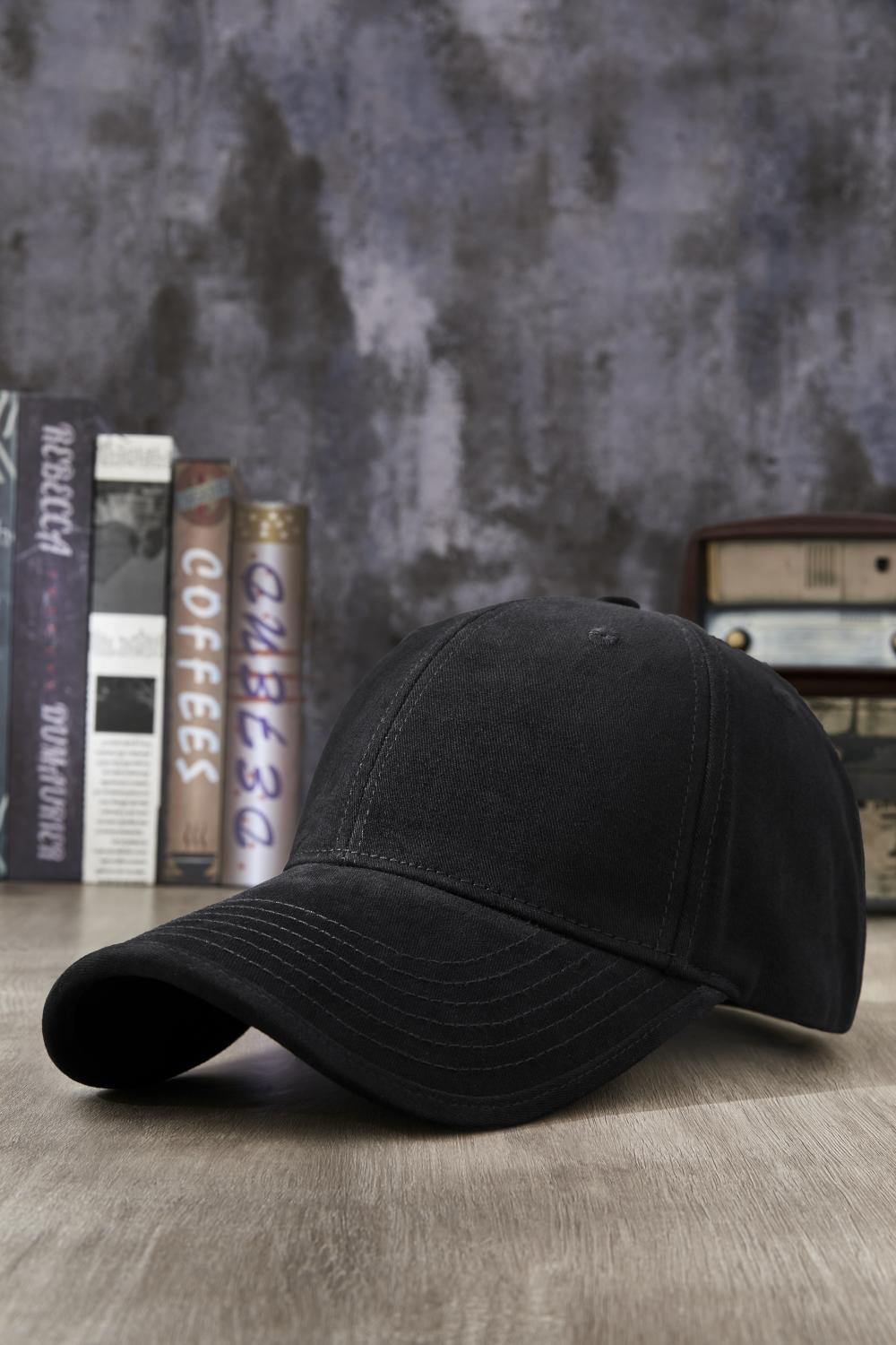 HZ166# Store quality lightly washed and hemmed baseball cap