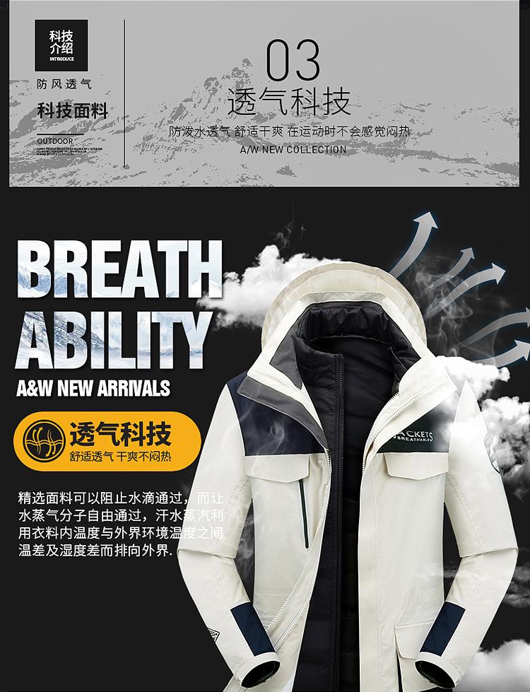 [2024 New Outdoor] 1903 Colorblock Couple Heat-sealed Jacket