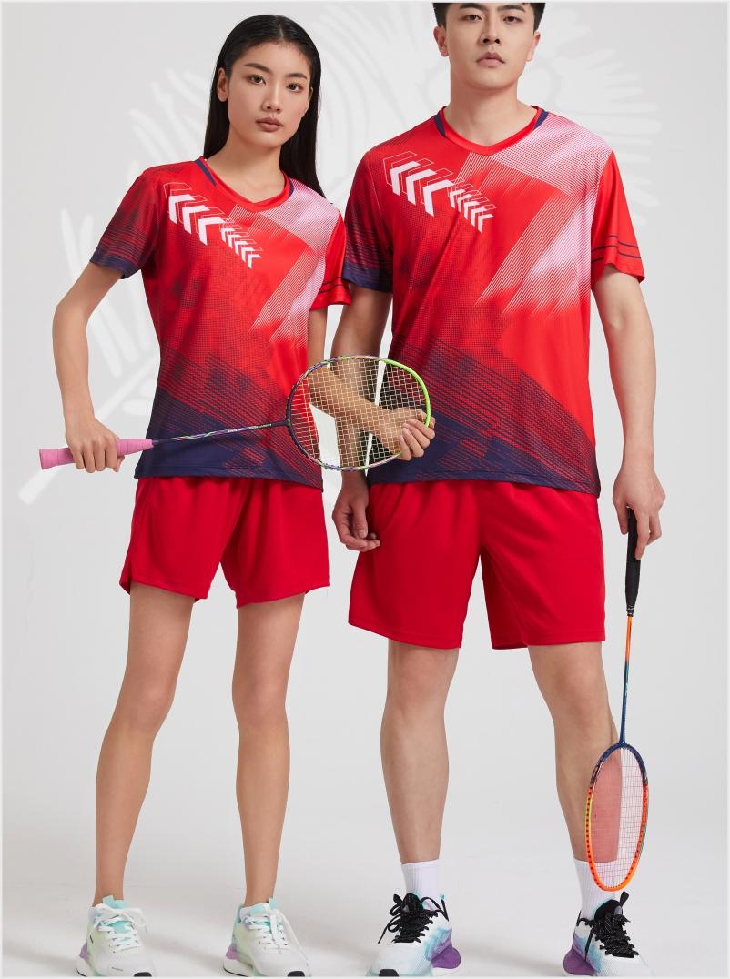 7907A men table tennis, badminton and volleyball tops, 7907B women and children clothing