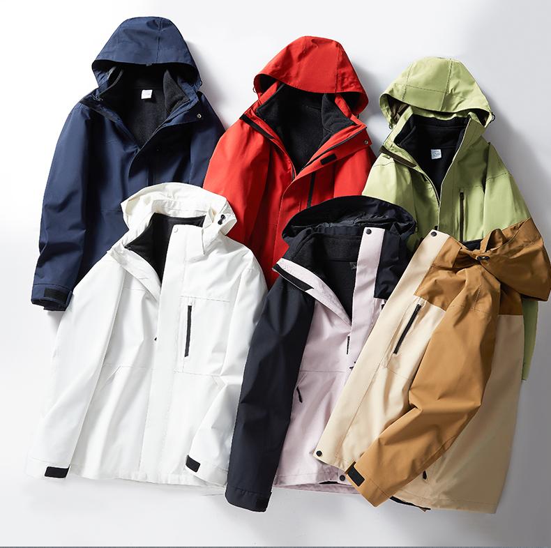 [2024 New Outdoor] 3333# Outdoor Hardcore Heat-sealed Jacket/Three-in-one (3-4 days after ordering)