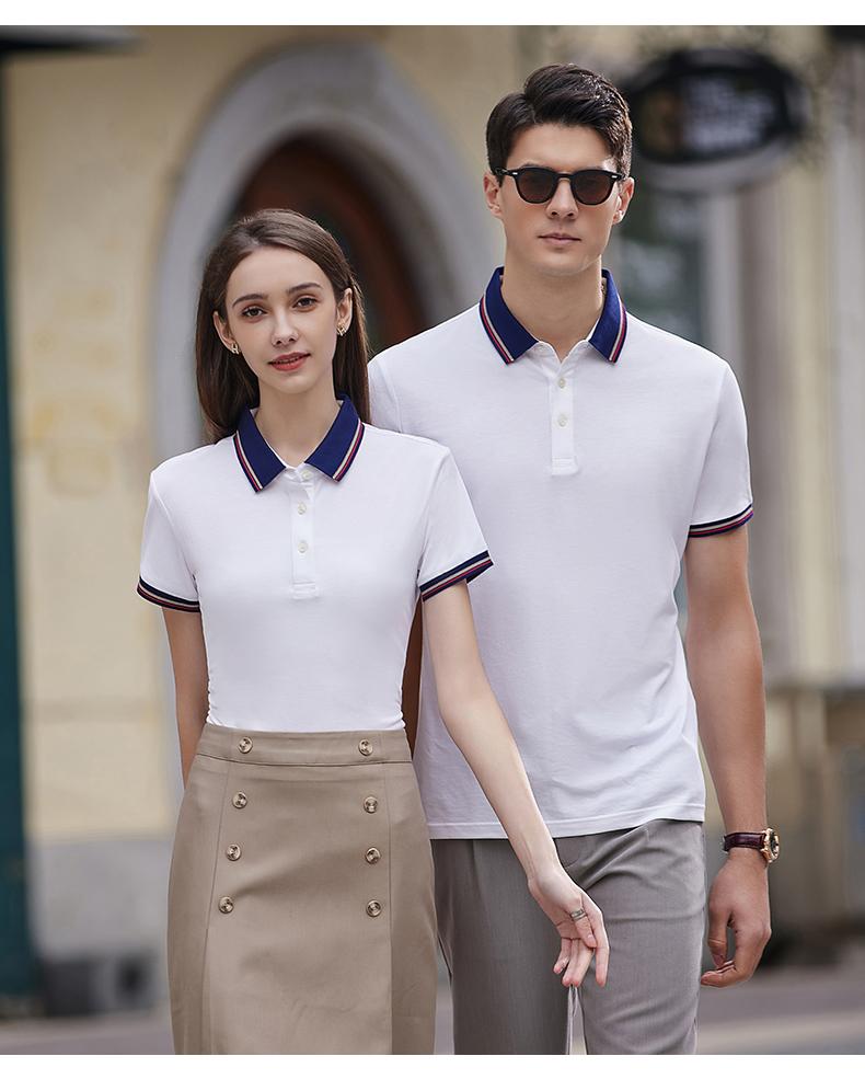 [High-end business] 2382# mulberry silk (female) high-end business PoLo 195g