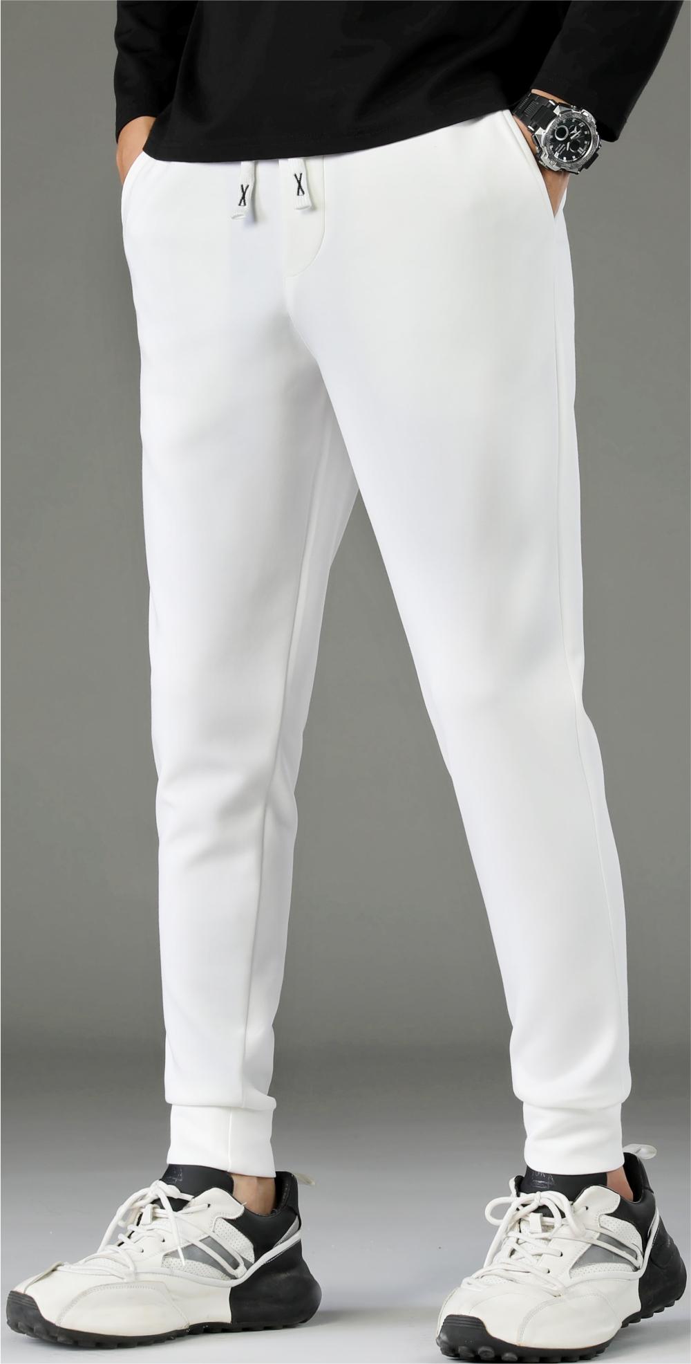 724171# Cotton cuff trousers 320g