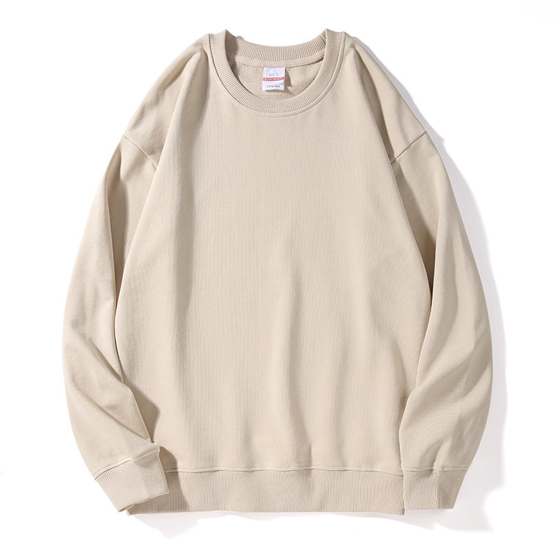 F-027#300g drop shoulder round neck sweatshirt