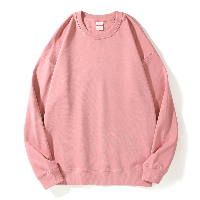 F-027#300g drop shoulder round neck sweatshirt