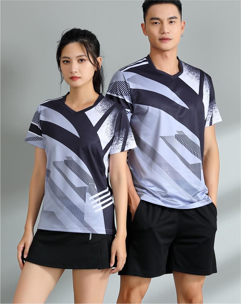 7506A men table tennis, badminton and volleyball tops, 7506B women and children clothing