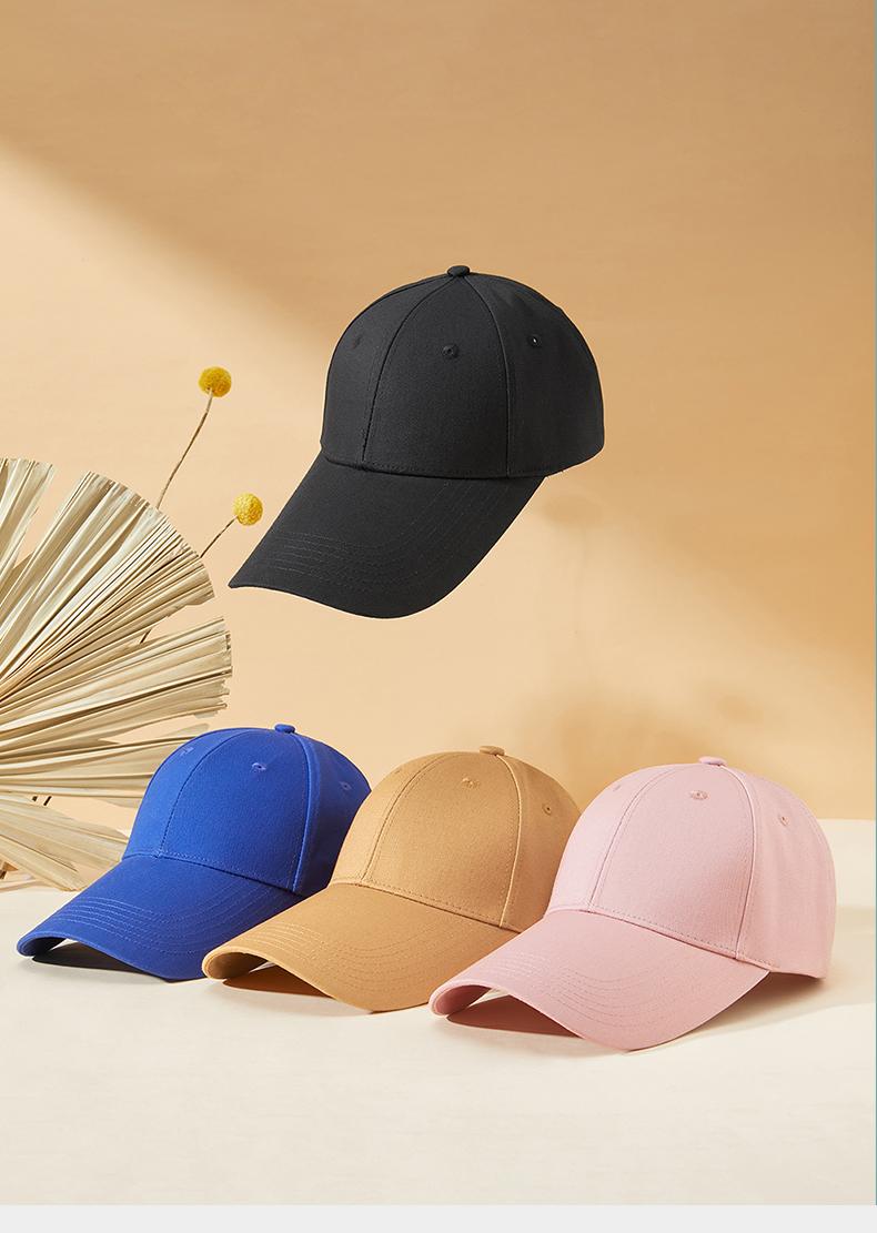 HZ164# High-end extended brim baseball cap