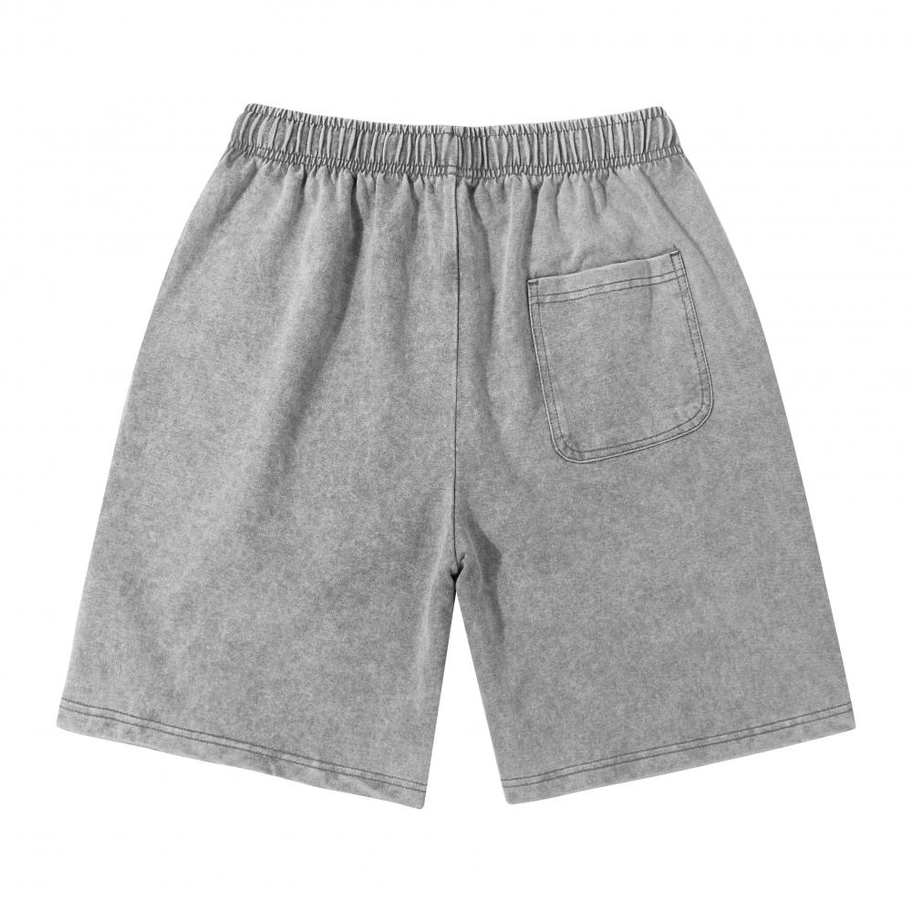 811#290g washed/washed shorts