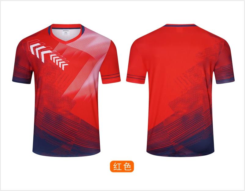 7907A men table tennis, badminton and volleyball tops, 7907B women and children clothing