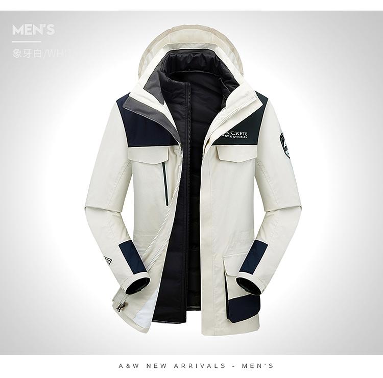 [2024 New Outdoor] 1903 Colorblock Couple Heat-sealed Jacket