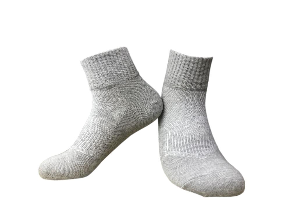 COP002 Adult Plain Cotton Low Top Socks