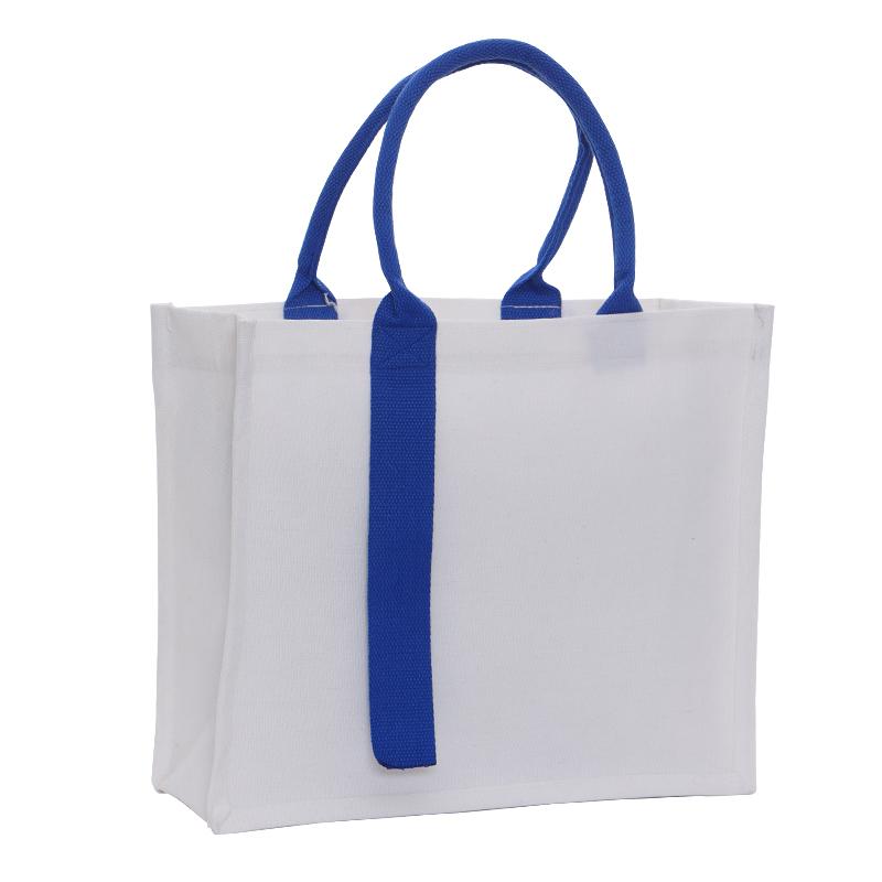 HZ023 Cultural and creative three-dimensional coated ribbon canvas bag