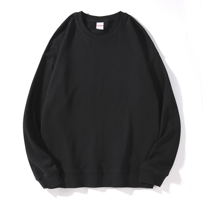 F-027#300g drop shoulder round neck sweatshirt