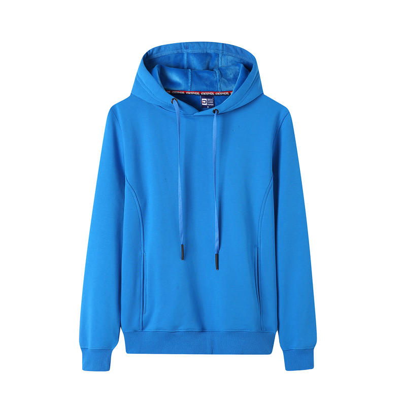 DD8015# 580G Plus Velvet Hooded Pullover Cotton Sweatshirt