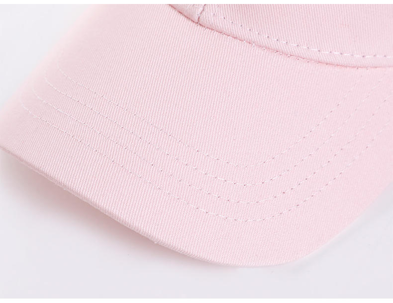 HZ102 Children six-panel cotton cap (new five-panel white one)