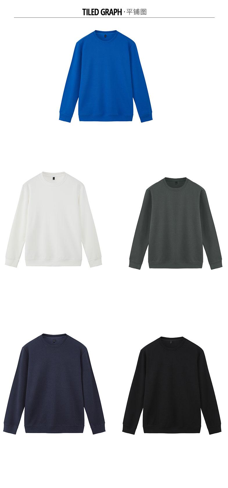 5160#piqué cotton regular round neck 320g