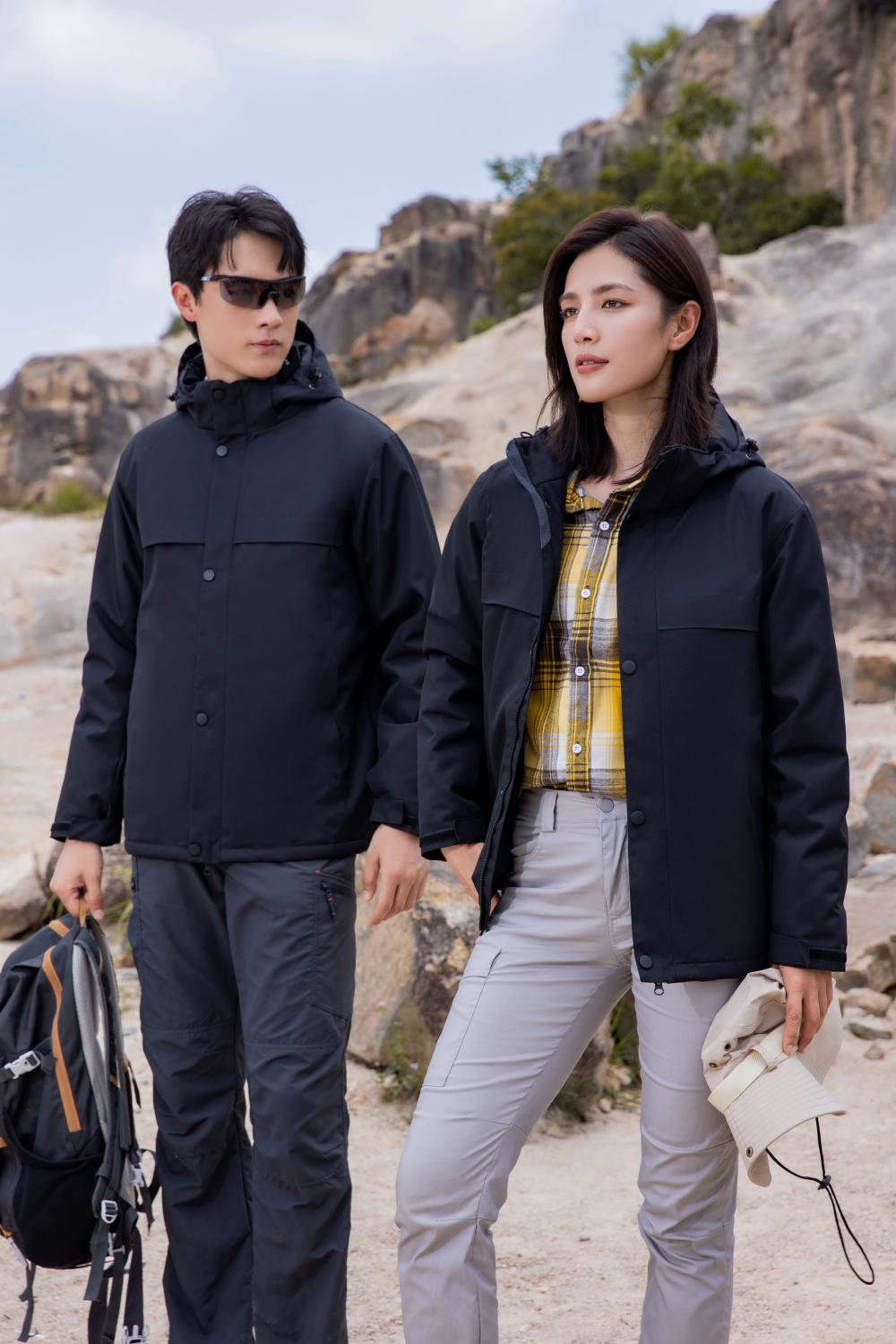 3066 one-piece single-layer thickened jacket (main model in stock) single-layer high-end model