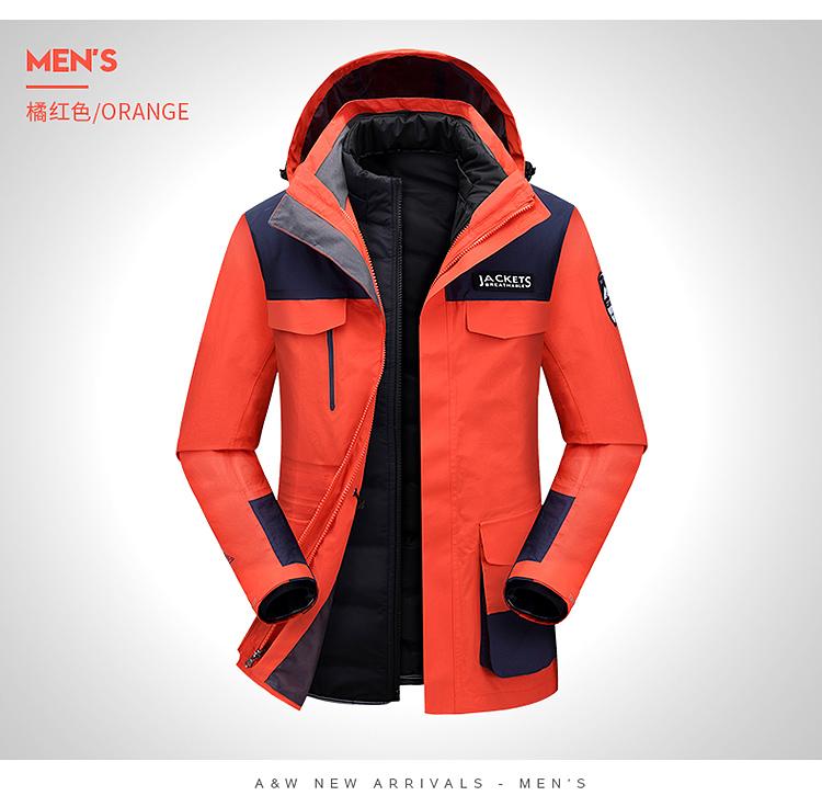 [2024 New Outdoor] 1903 Colorblock Couple Heat-sealed Jacket