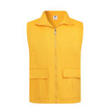 Cotton double pocket vest GJ68-5001