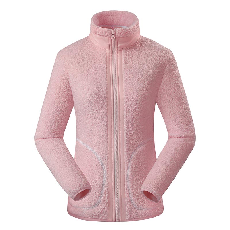 Outdoor sports windproof cold autumn and winter couple Teddy fleece fleece jacket KO-92066