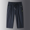 Summer cool breathable men plus size three-quarter shorts KD2-MDK2105