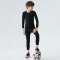 Sports quick-drying round neck tights thin suit children style (European size) GB3-2307 children suit