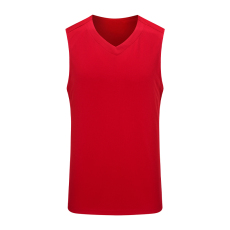 Breathable and perspiration-wicking V-neck solid color vest for men and women GJ4-8002